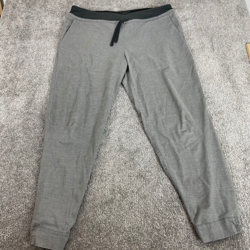 Patagonia Hampi Rock Pants Womens Extra Large Joggers Hemp Blend Grey